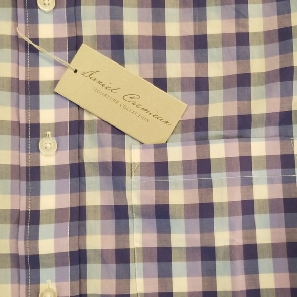 Daniel Cremiux plaid buttonup NWT - Picture 4 of 8